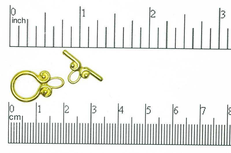 Toggle Clasp Gold CBS112383 Pewter Toggle Available in Multiple Finishes CBS11/2383G